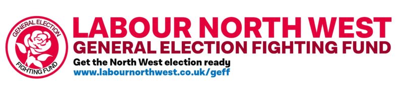 Labour North West Fighting Fund banner